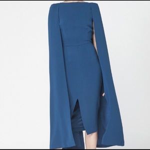 Lavish Alice woven cape dress